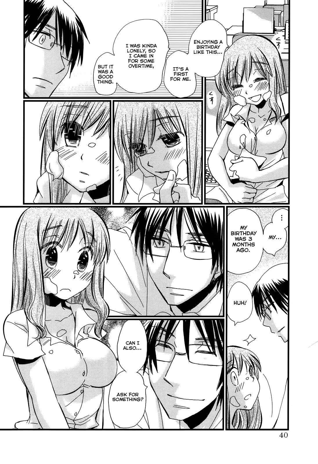 Usotsuki Paradox Chapter 8 page 16 - Chapter 8 : Sweeter than sugar, Softer than a sponge, Gentler than whipped cream.