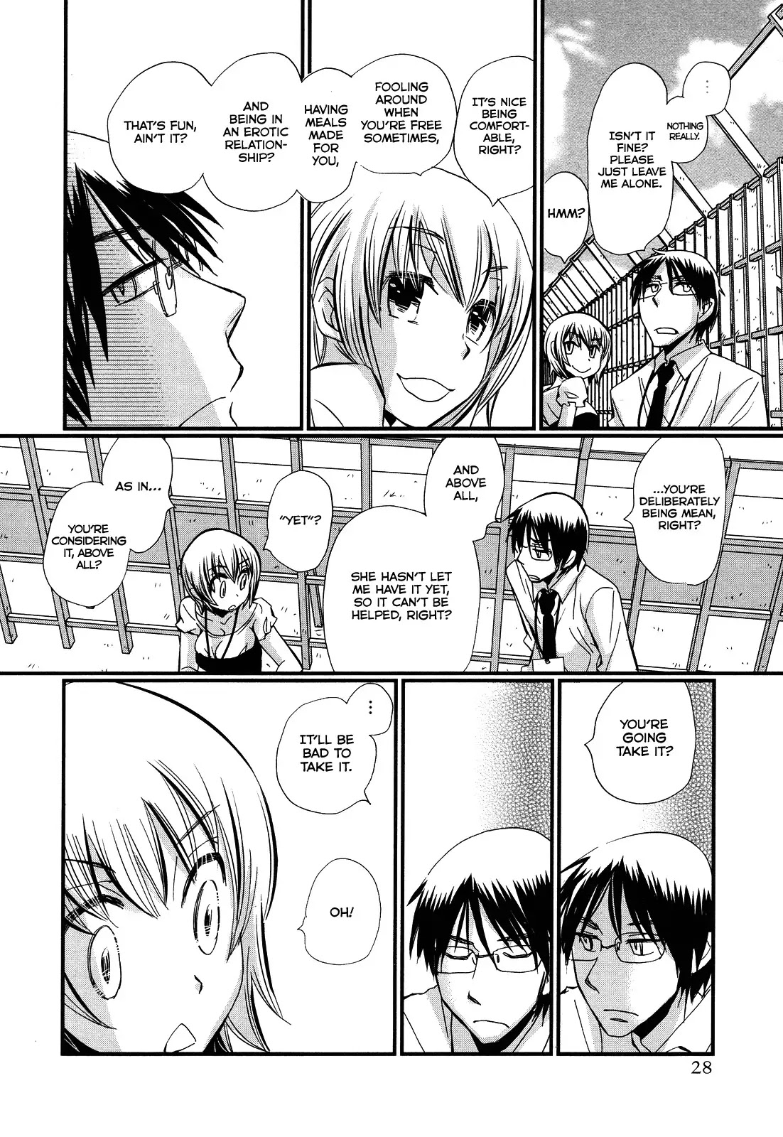 Usotsuki Paradox Chapter 8 page 4 - Chapter 8 : Sweeter than sugar, Softer than a sponge, Gentler than whipped cream.
