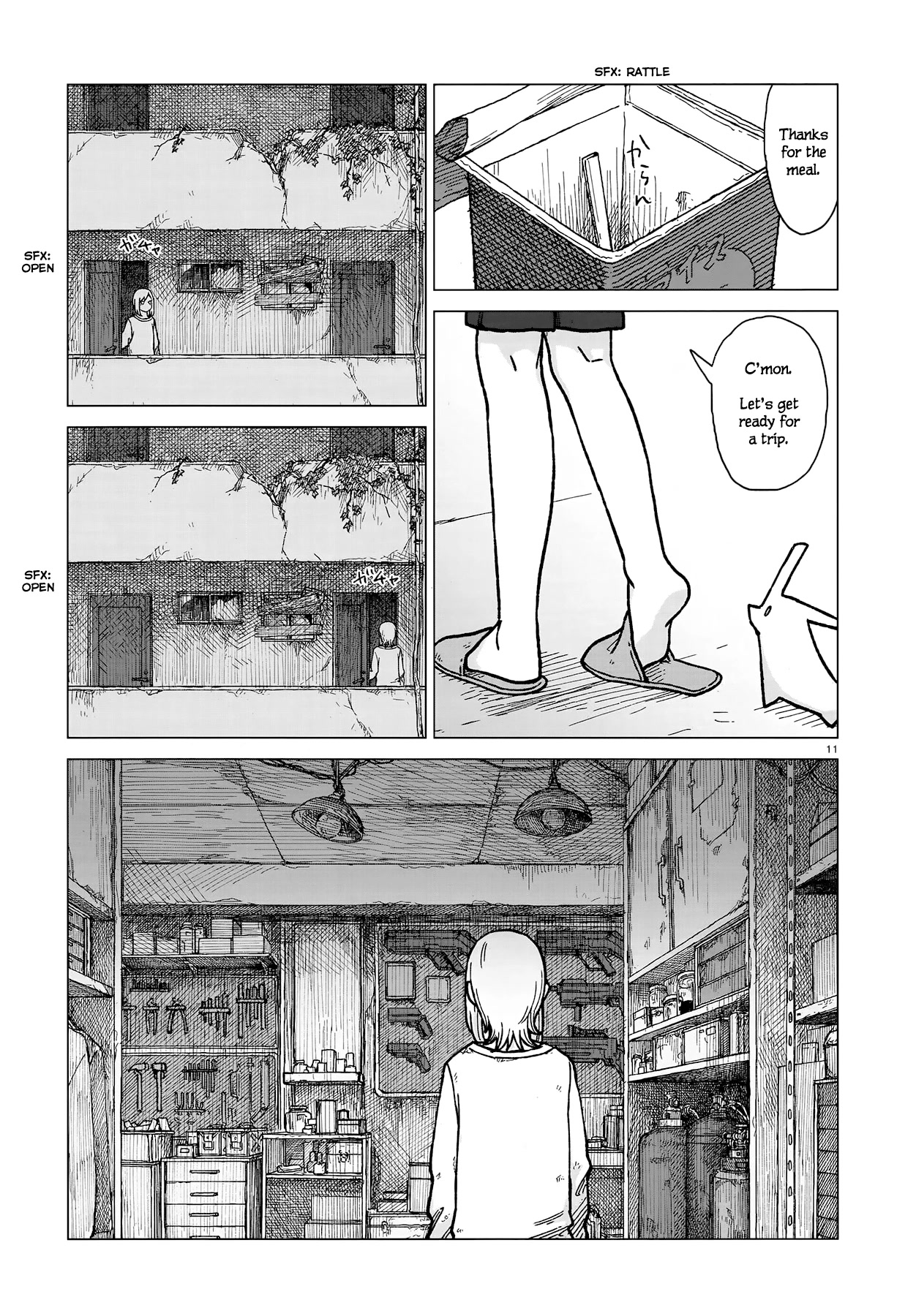 Usuzumi no Hate Chapter 1 page 10 - Chapter 1: The Silent City