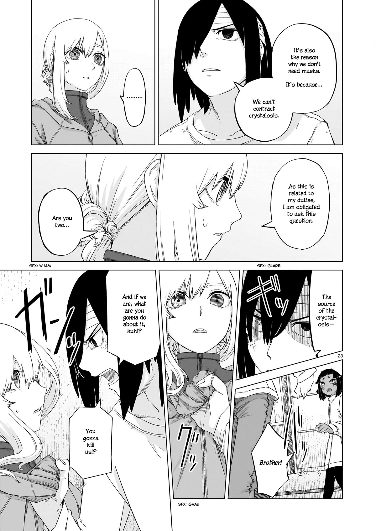 Usuzumi no Hate Chapter 11 page 22 - Chapter 11: Encounter