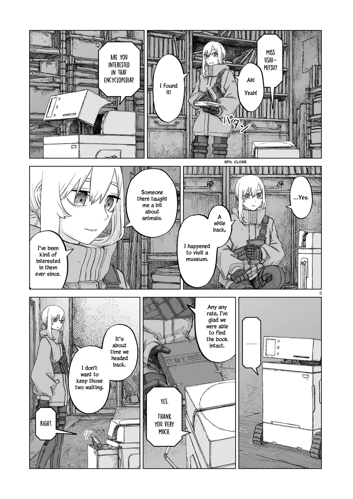 Usuzumi no Hate Chapter 13 page 5 - Chapter 13: Until We Meet Again