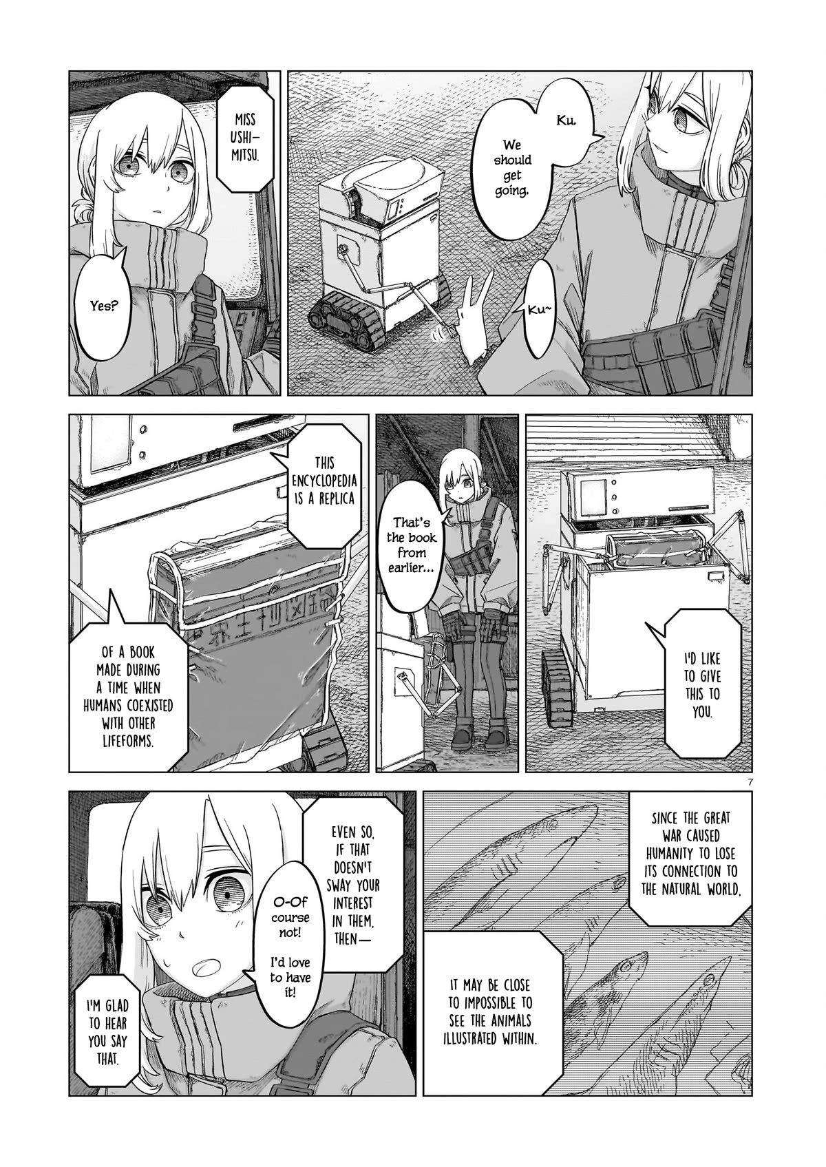 Usuzumi no Hate Chapter 13 page 7 - Chapter 13: Until We Meet Again