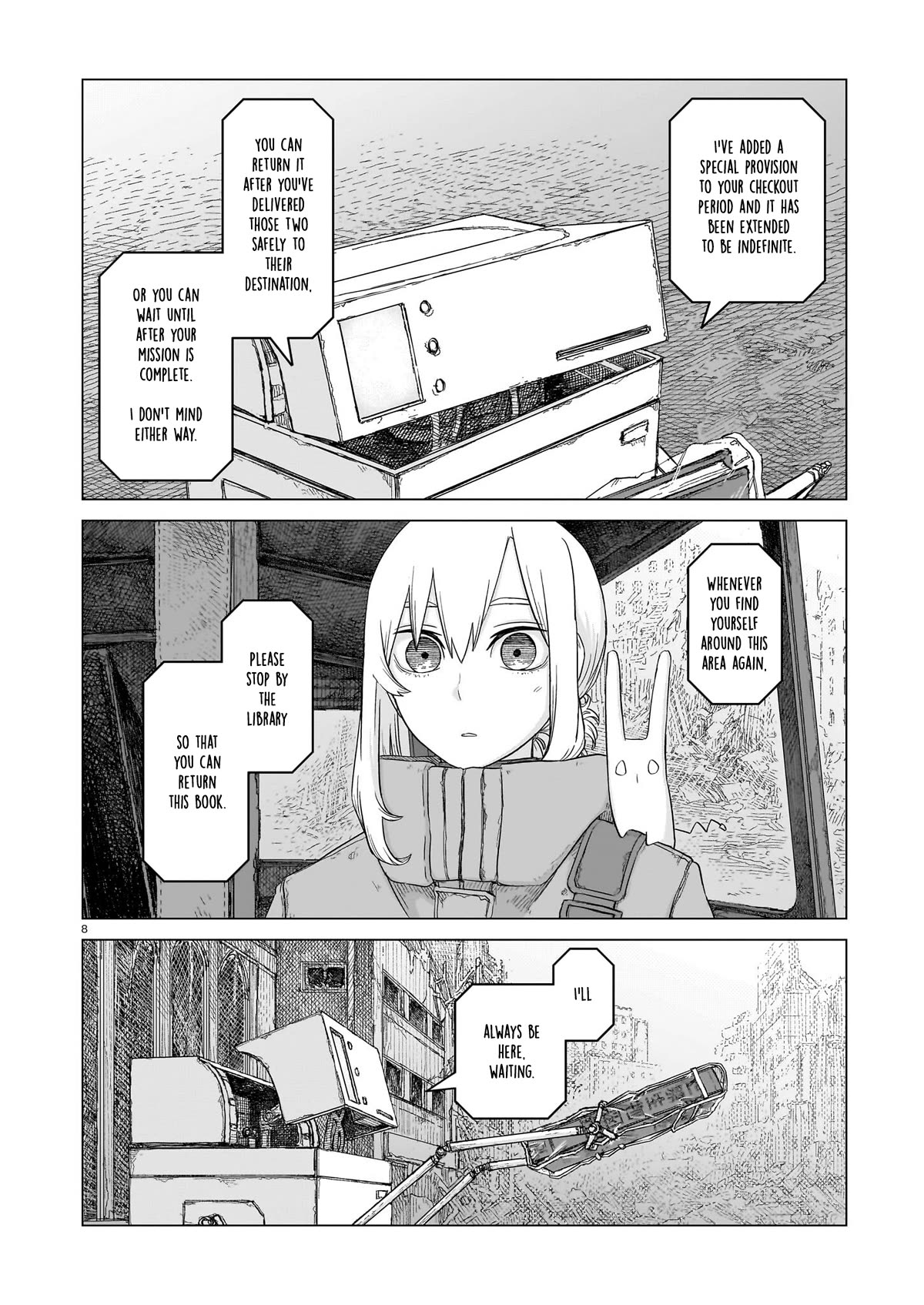 Usuzumi no Hate Chapter 13 page 8 - Chapter 13: Until We Meet Again