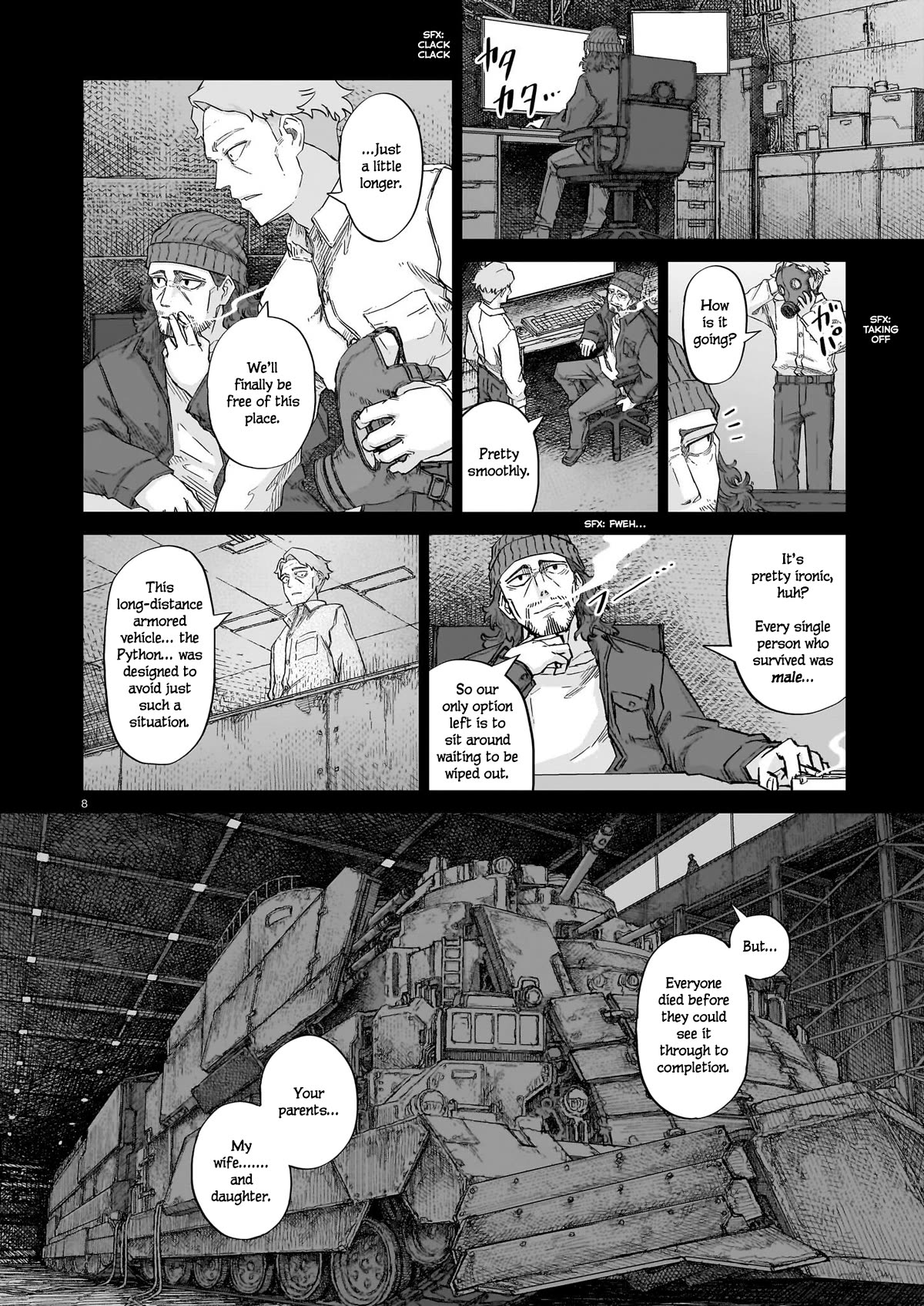 Usuzumi no Hate Chapter 14 page 8 - Chapter 14: Military Archives of the Old World