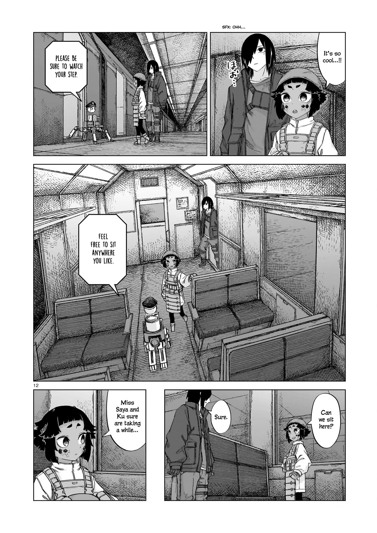 Usuzumi no Hate Chapter 15 page 11 - Chapter 15: Aqualine Metro