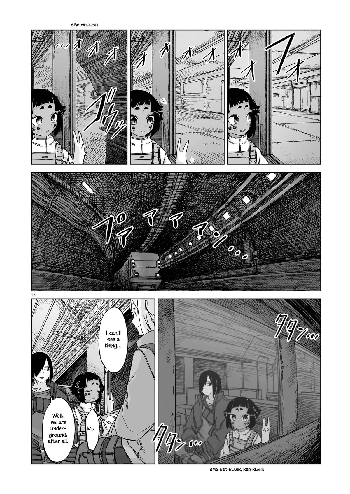 Usuzumi no Hate Chapter 15 page 13 - Chapter 15: Aqualine Metro