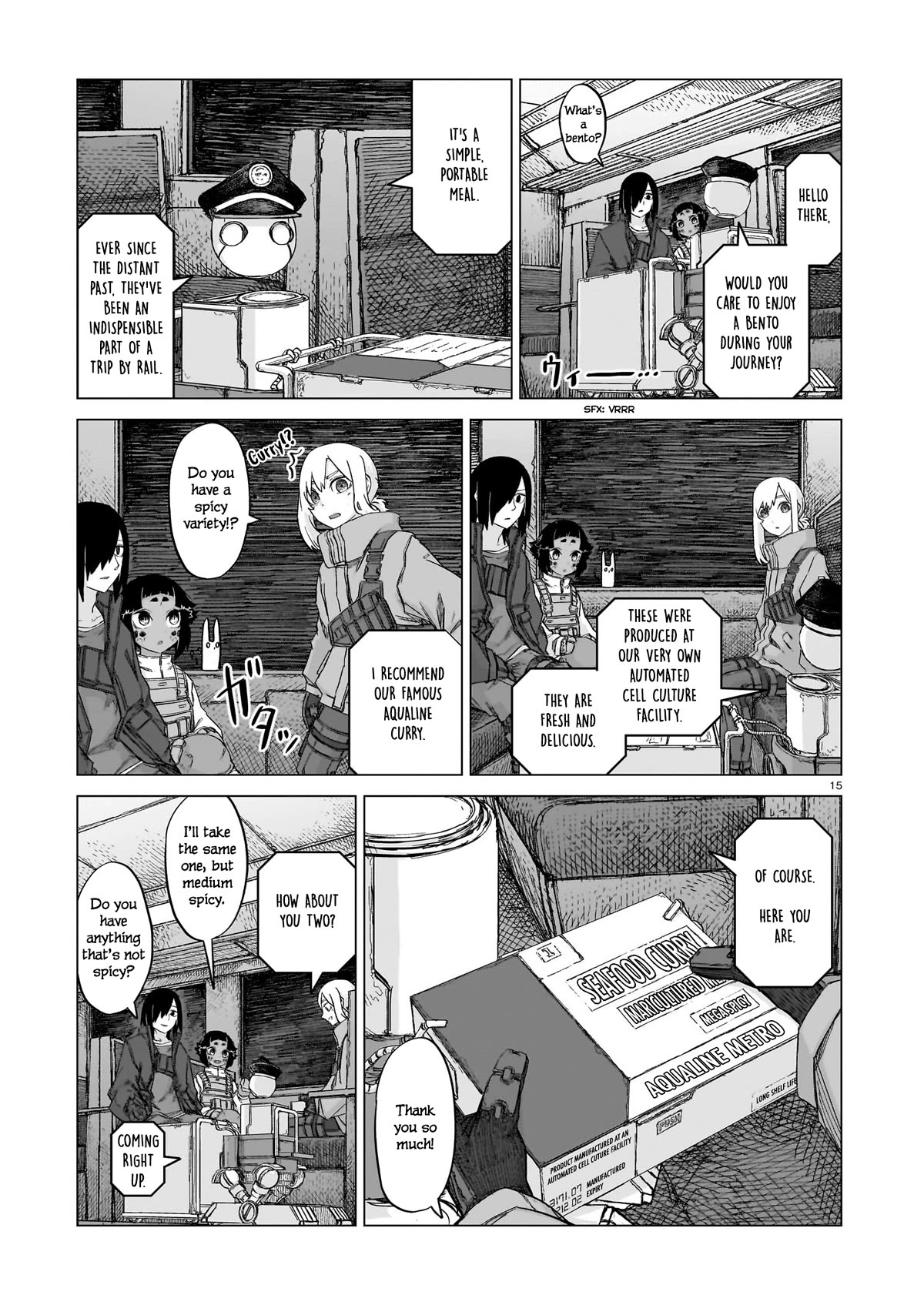Usuzumi no Hate Chapter 15 page 14 - Chapter 15: Aqualine Metro