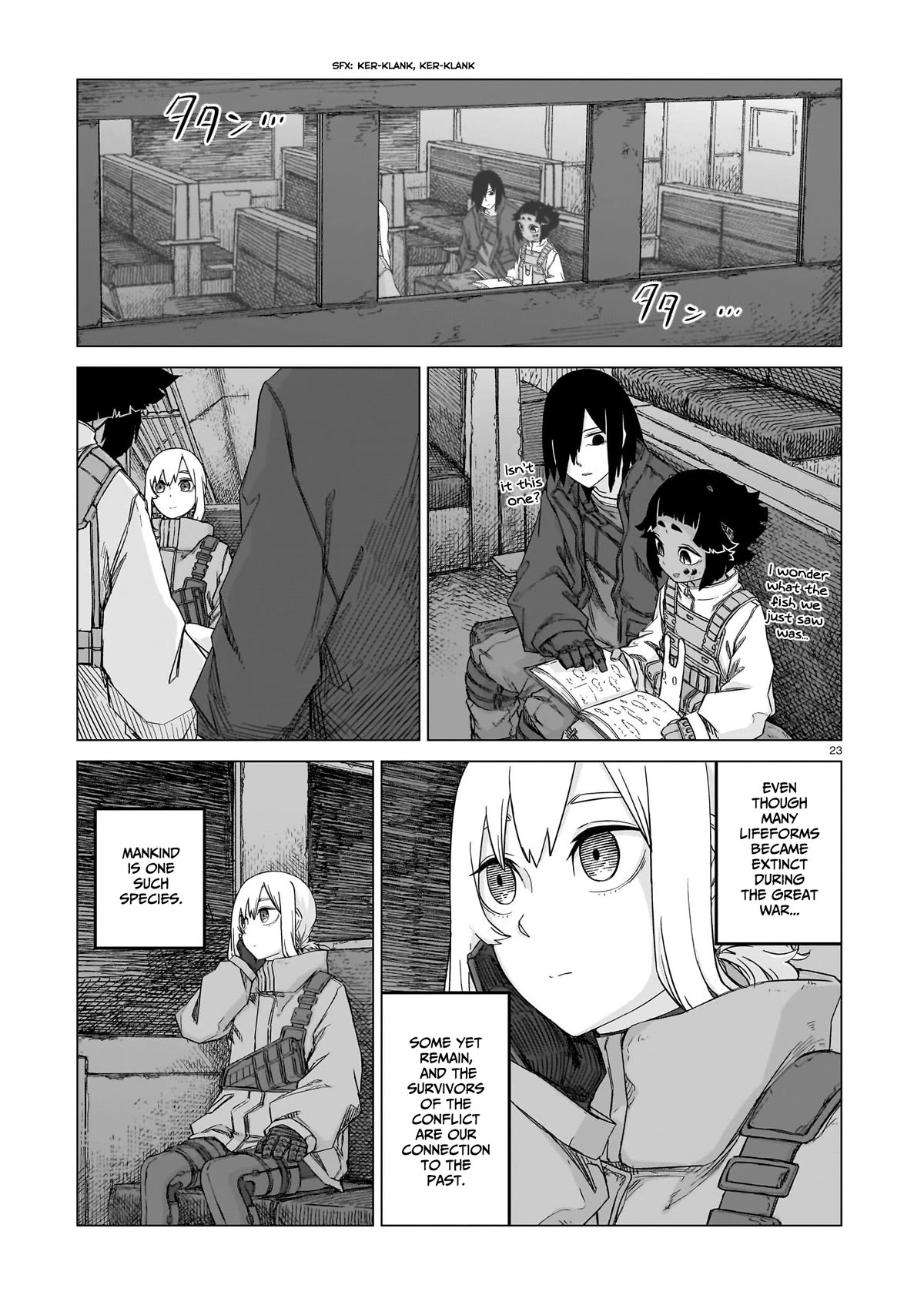 Usuzumi no Hate Chapter 15 page 21 - Chapter 15: Aqualine Metro