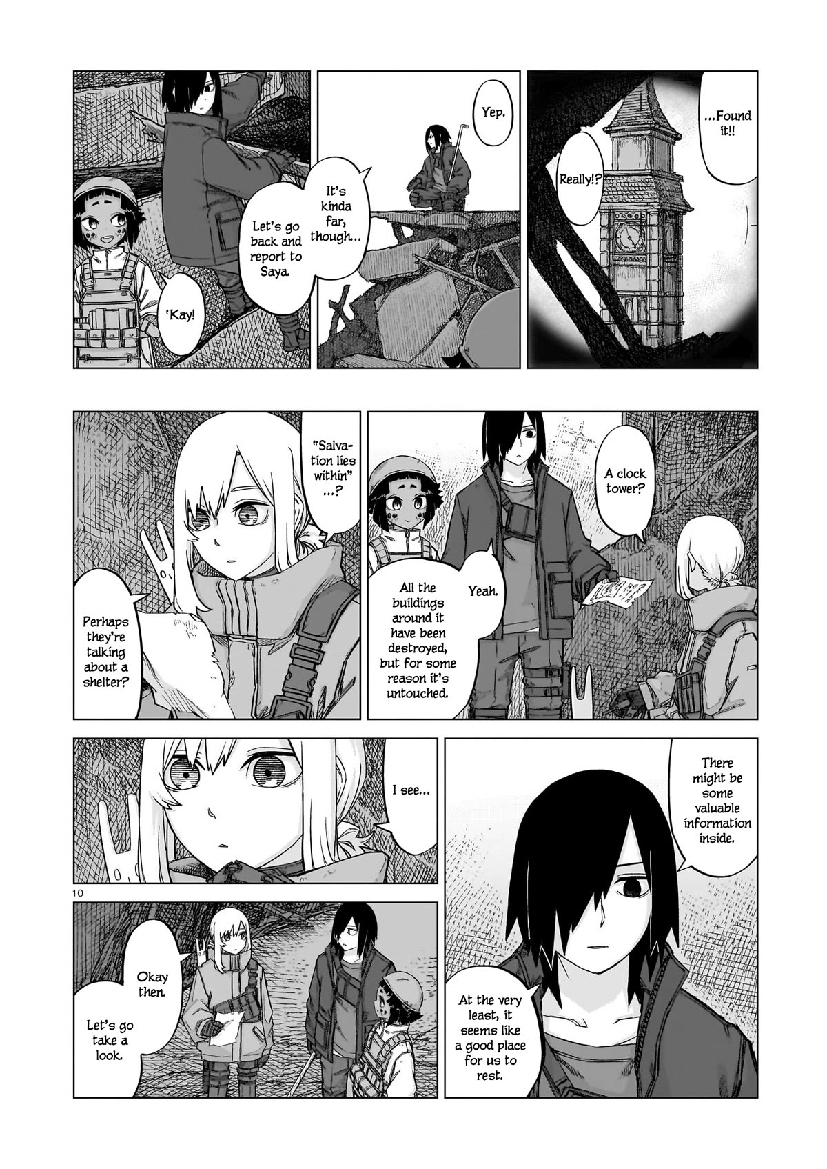 Usuzumi no Hate Chapter 16 page 10 - Chapter 16: Clock Tower I