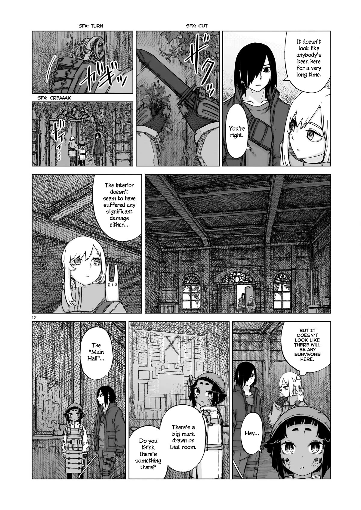 Usuzumi no Hate Chapter 16 page 12 - Chapter 16: Clock Tower I