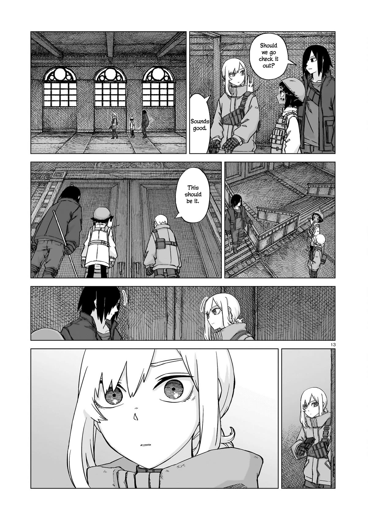 Usuzumi no Hate Chapter 16 page 13 - Chapter 16: Clock Tower I