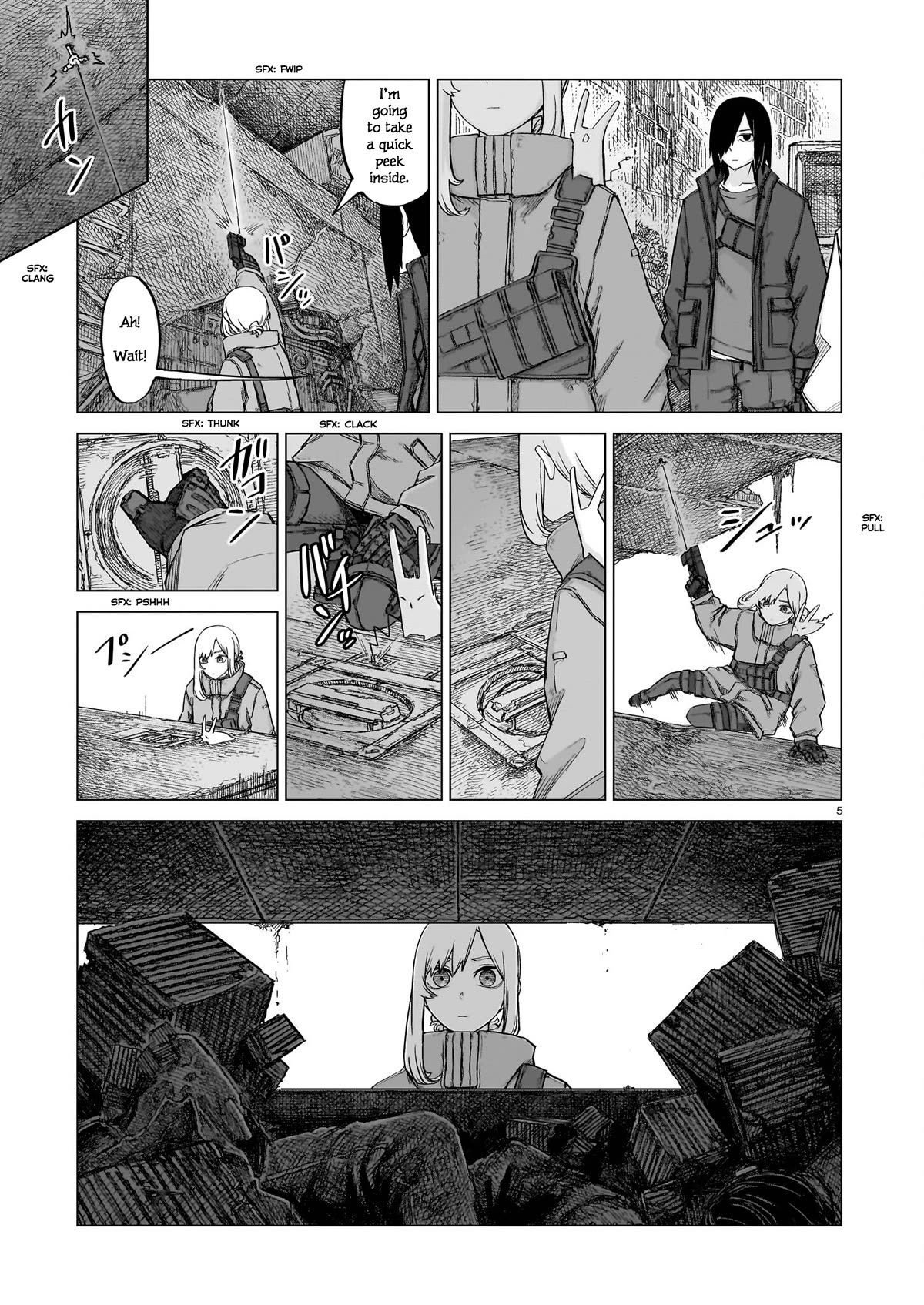 Usuzumi no Hate Chapter 16 page 5 - Chapter 16: Clock Tower I