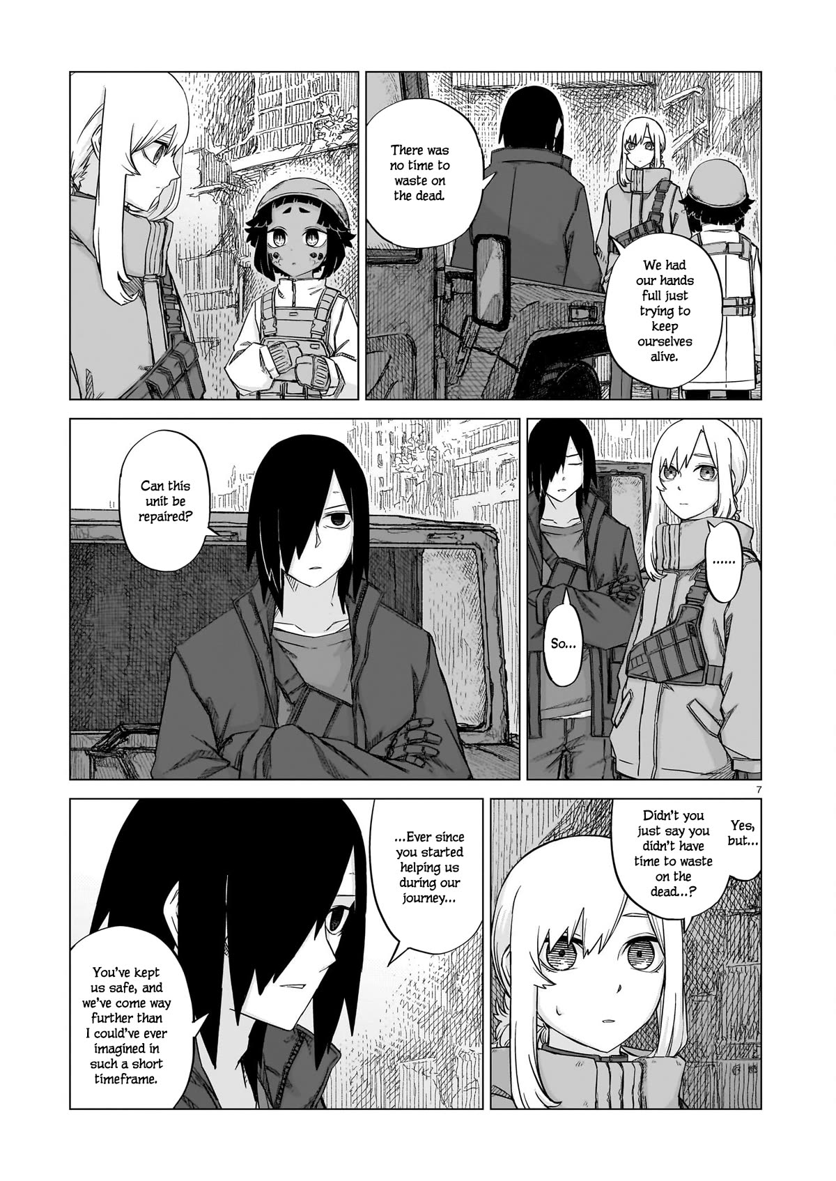 Usuzumi no Hate Chapter 16 page 7 - Chapter 16: Clock Tower I