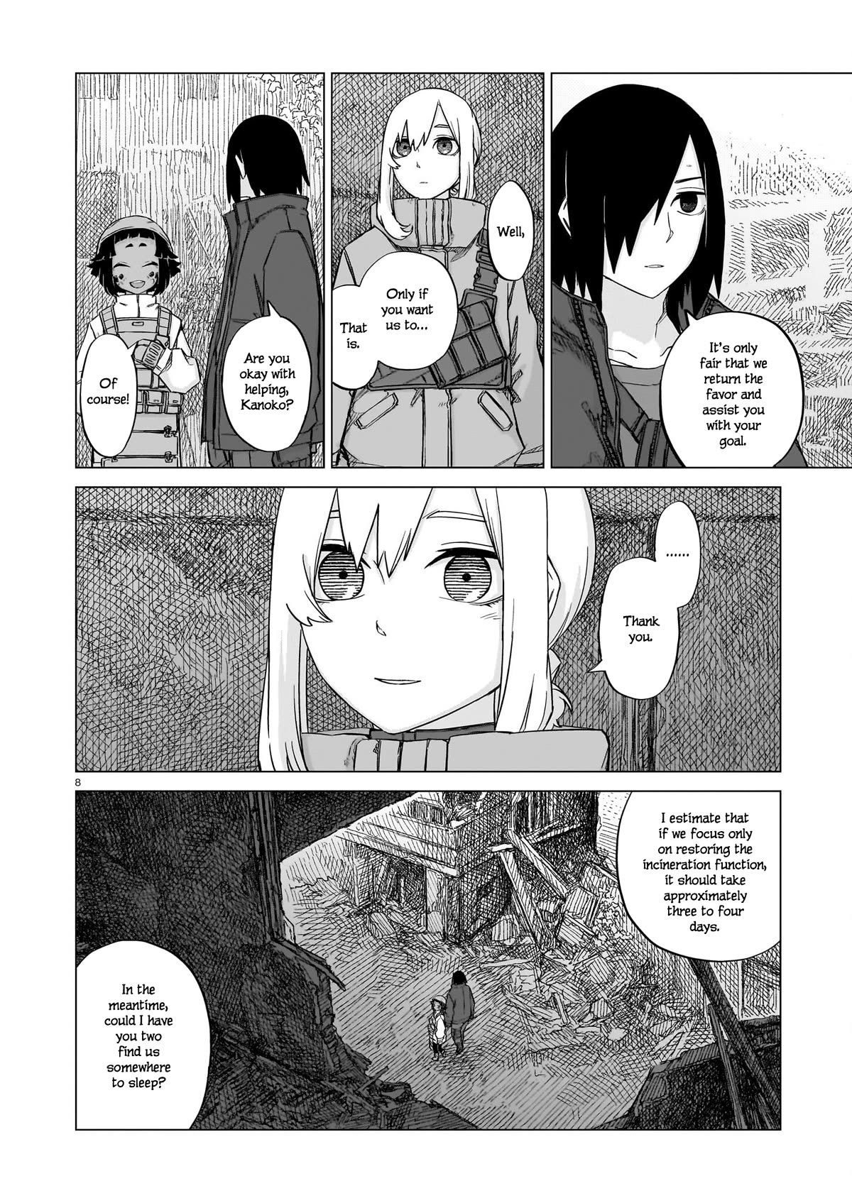 Usuzumi no Hate Chapter 16 page 8 - Chapter 16: Clock Tower I
