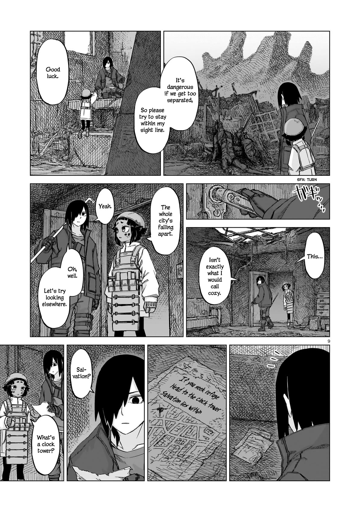 Usuzumi no Hate Chapter 16 page 9 - Chapter 16: Clock Tower I