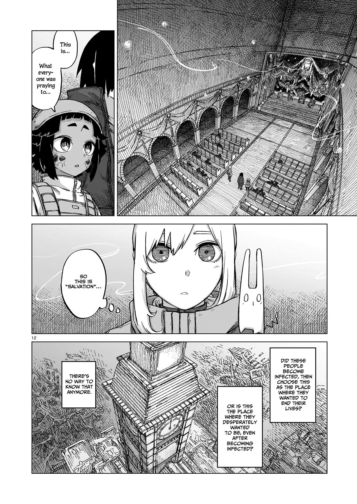 Usuzumi no Hate Chapter 17 page 11 - Chapter 17: Clock Tower II