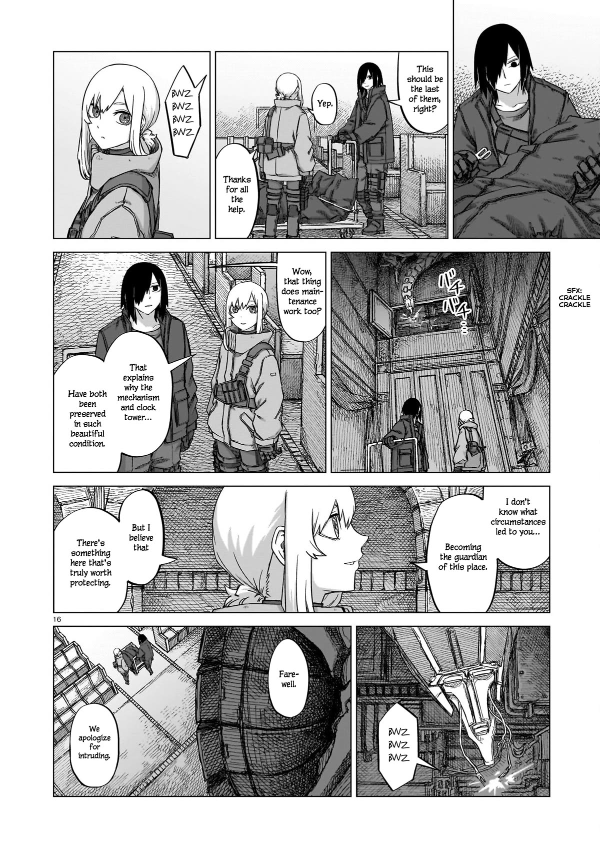 Usuzumi no Hate Chapter 17 page 15 - Chapter 17: Clock Tower II