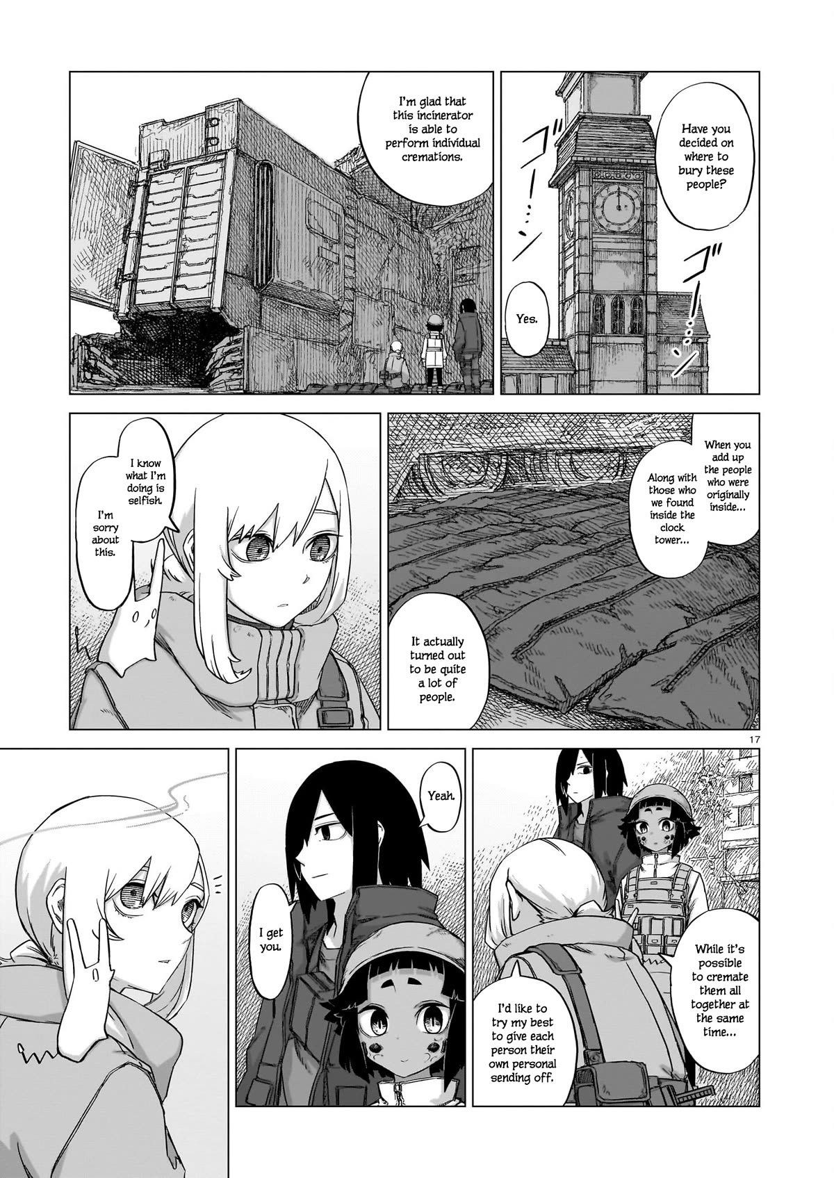 Usuzumi no Hate Chapter 17 page 16 - Chapter 17: Clock Tower II