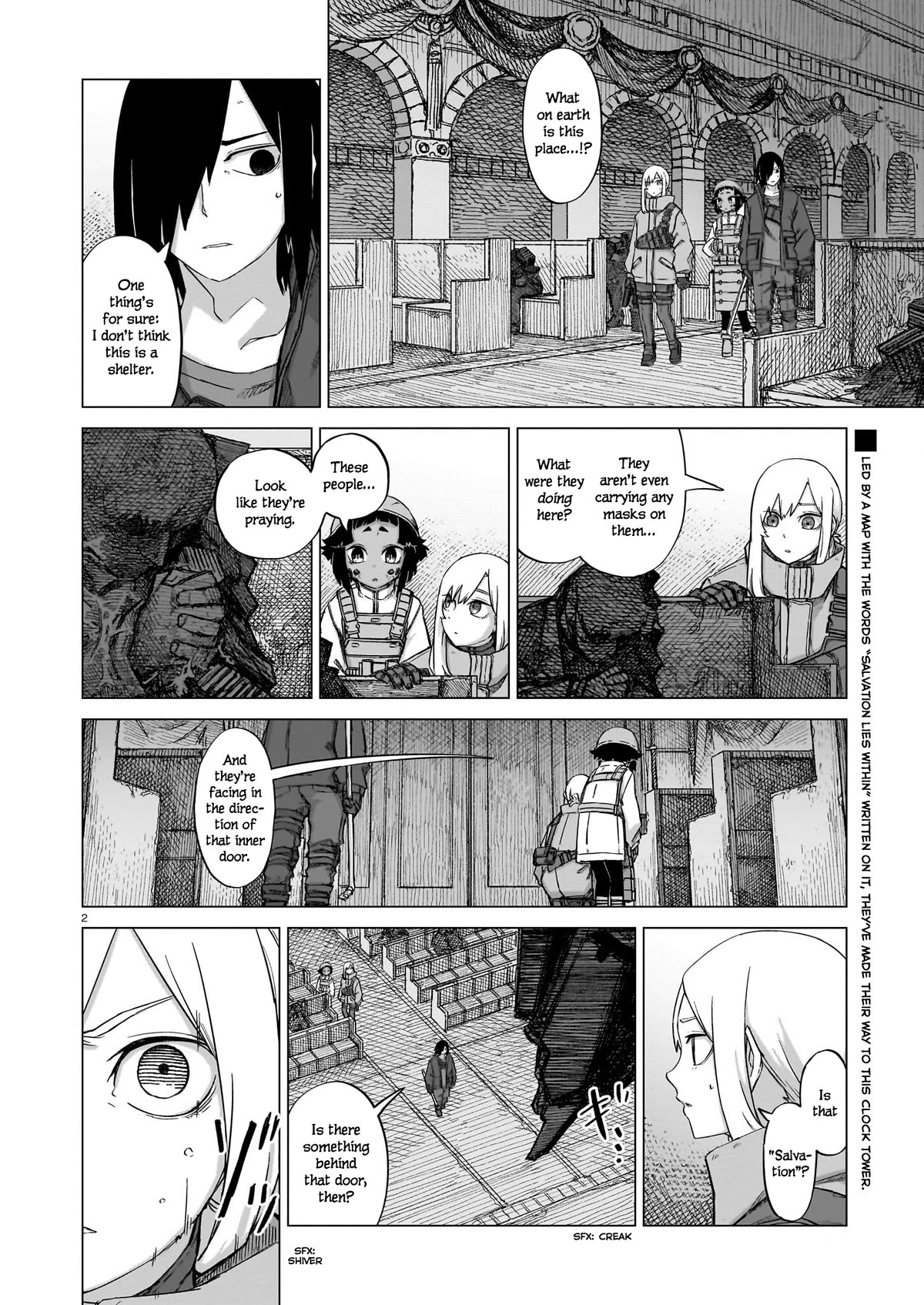 Usuzumi no Hate Chapter 17 page 2 - Chapter 17: Clock Tower II