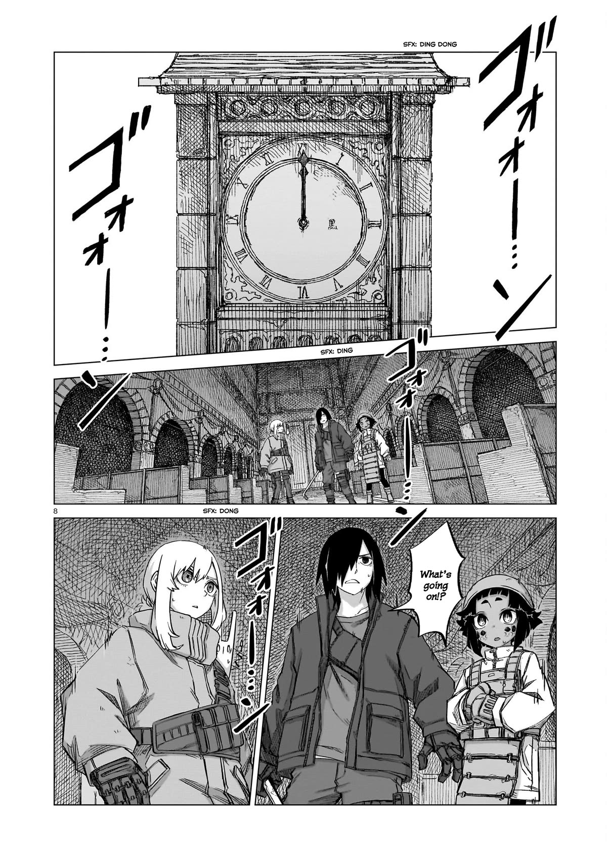 Usuzumi no Hate Chapter 17 page 8 - Chapter 17: Clock Tower II
