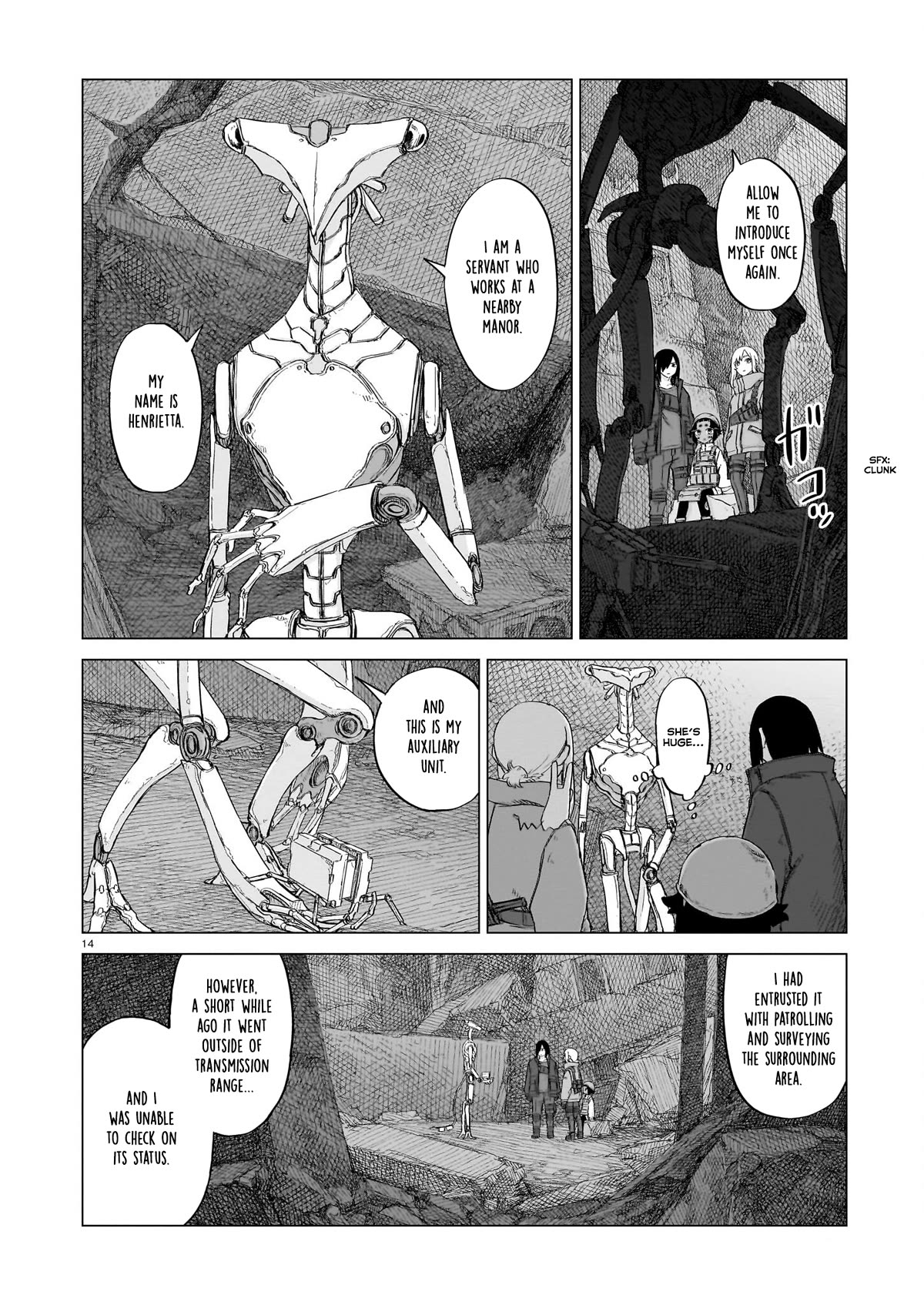 Usuzumi no Hate Chapter 18 page 14 - Chapter 18: Henrietta