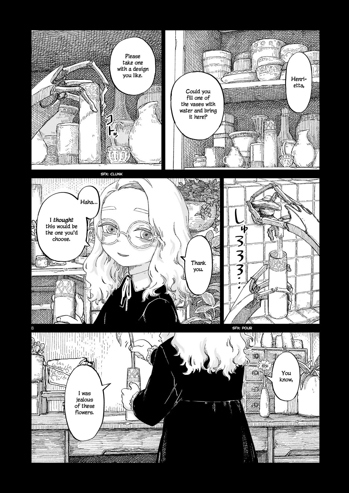 Usuzumi no Hate Chapter 18 page 8 - Chapter 18: Henrietta