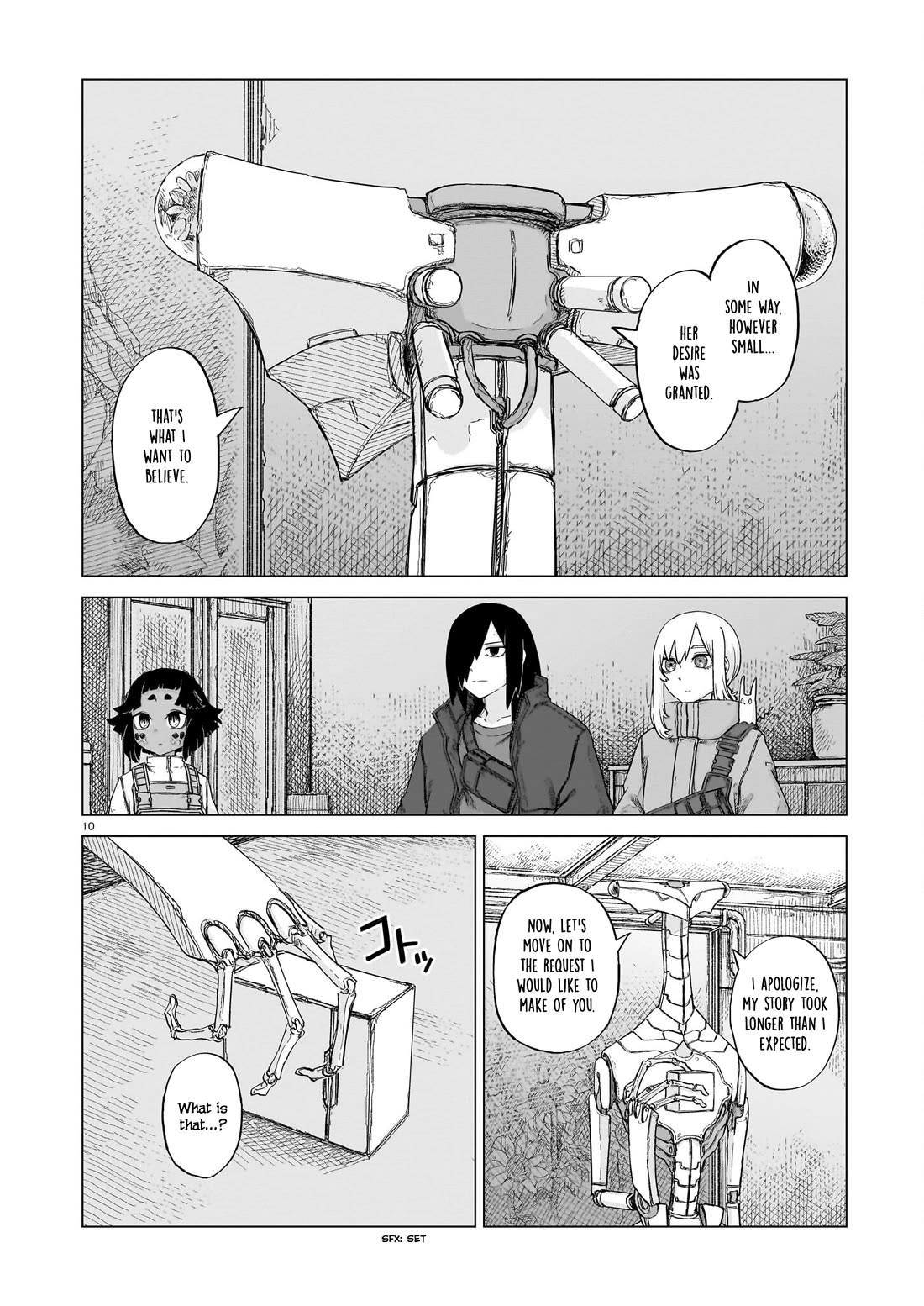 Usuzumi no Hate Chapter 19 page 10 - Chapter 19: Sunflower