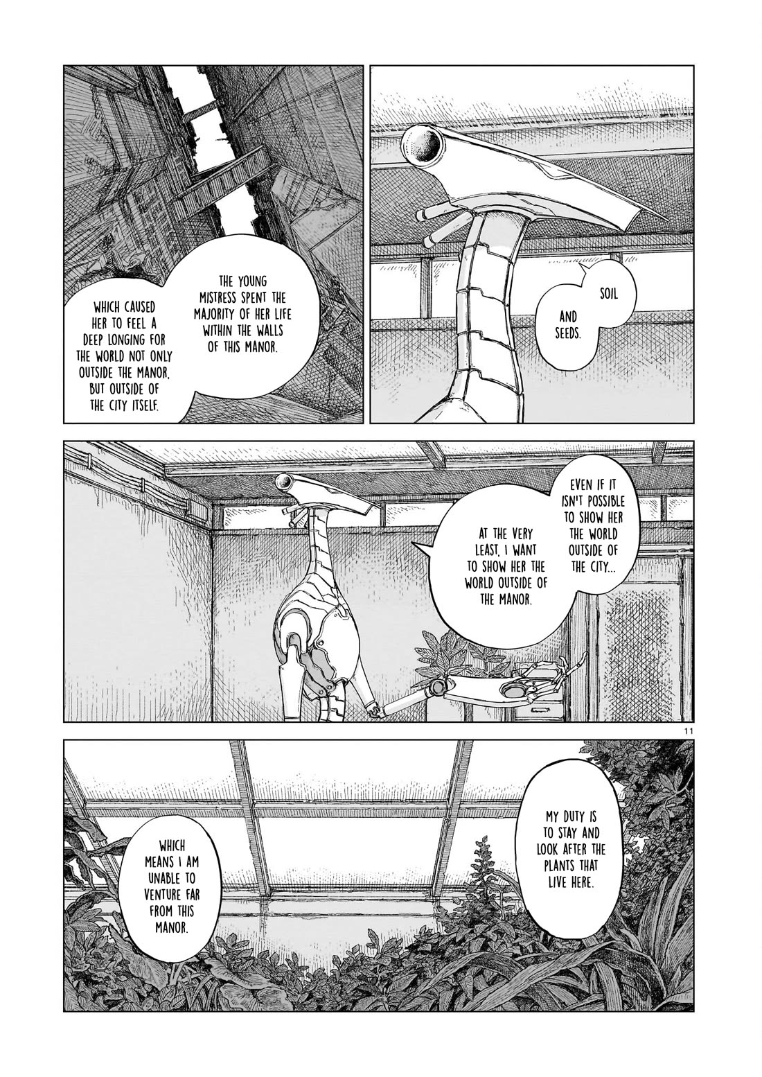 Usuzumi no Hate Chapter 19 page 11 - Chapter 19: Sunflower