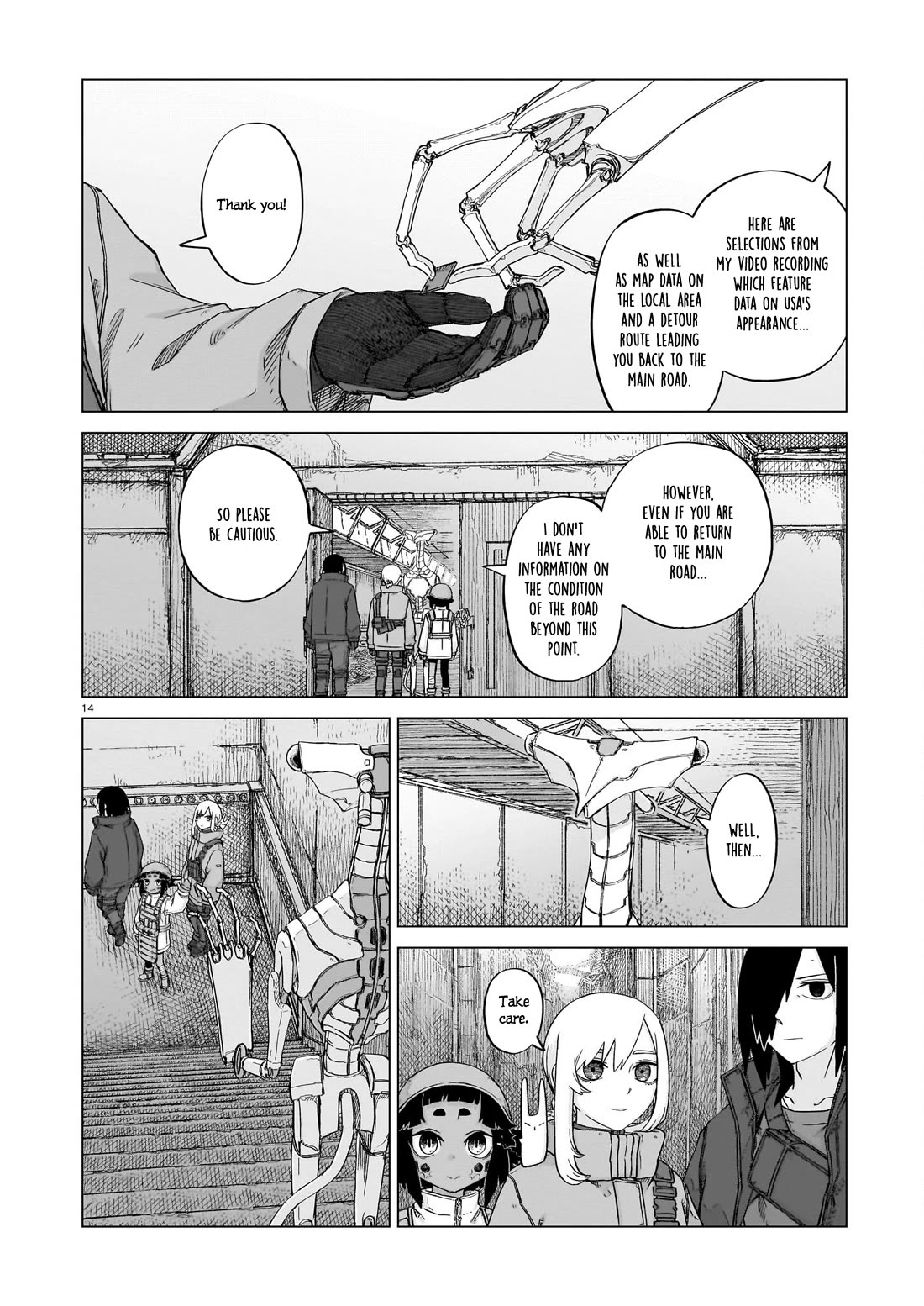 Usuzumi no Hate Chapter 19 page 14 - Chapter 19: Sunflower
