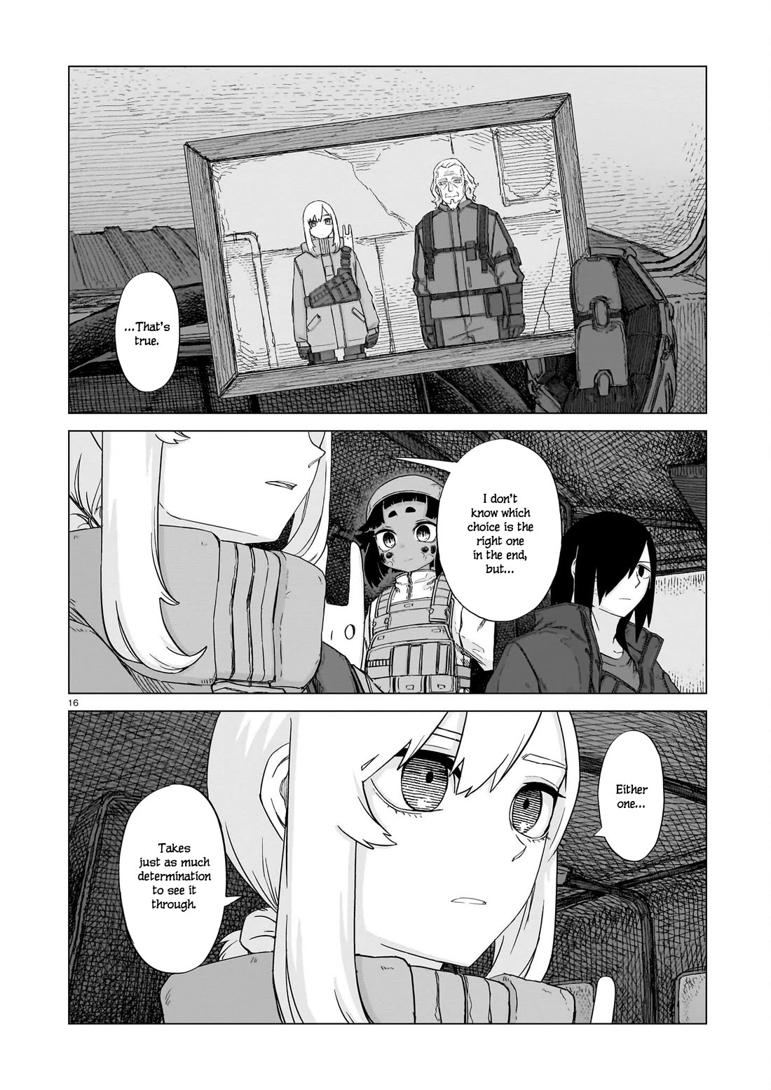 Usuzumi no Hate Chapter 19 page 16 - Chapter 19: Sunflower
