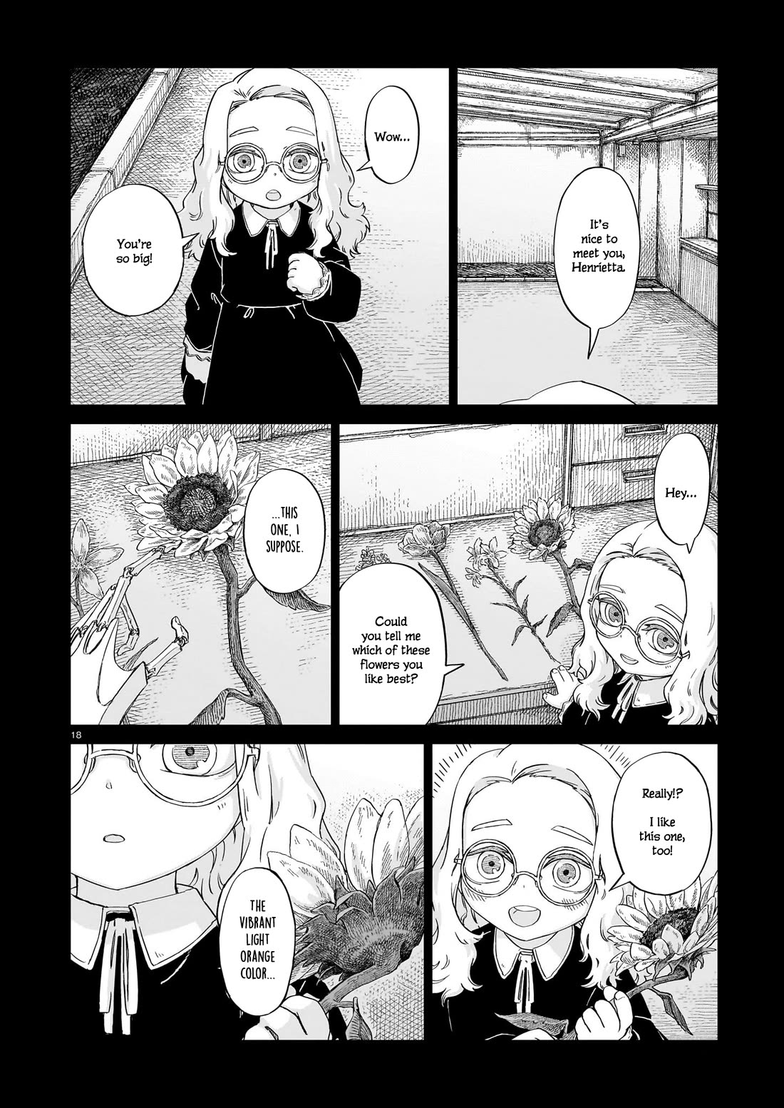 Usuzumi no Hate Chapter 19 page 18 - Chapter 19: Sunflower