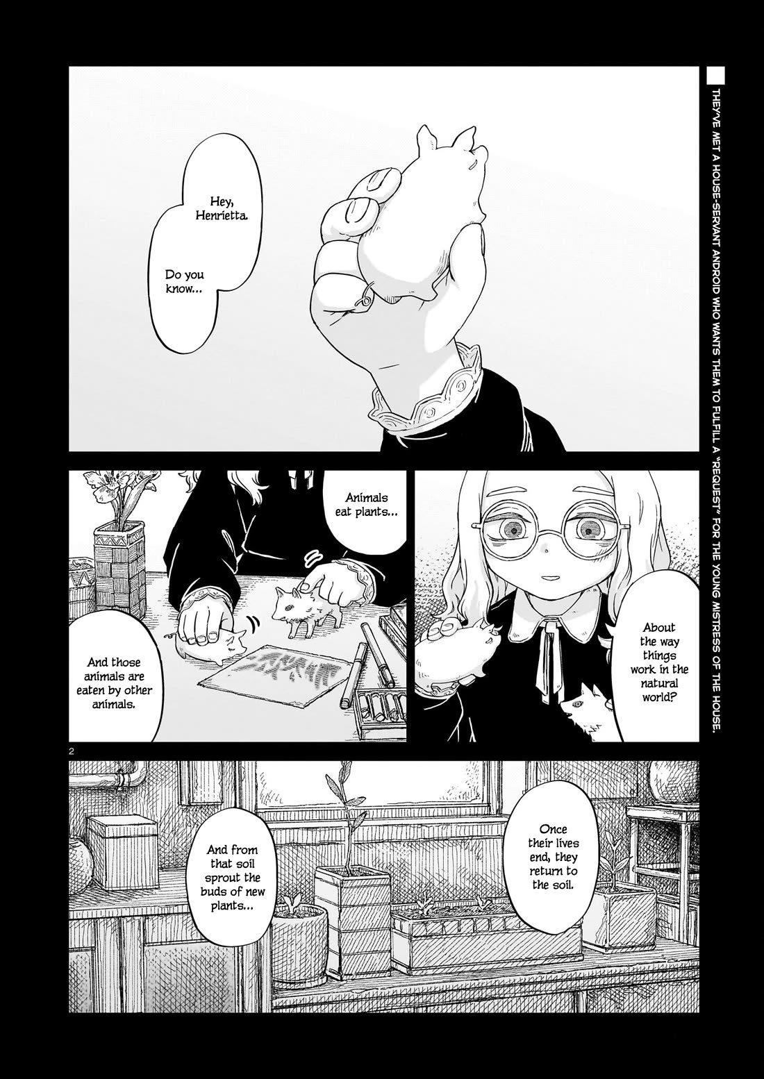 Usuzumi no Hate Chapter 19 page 2 - Chapter 19: Sunflower