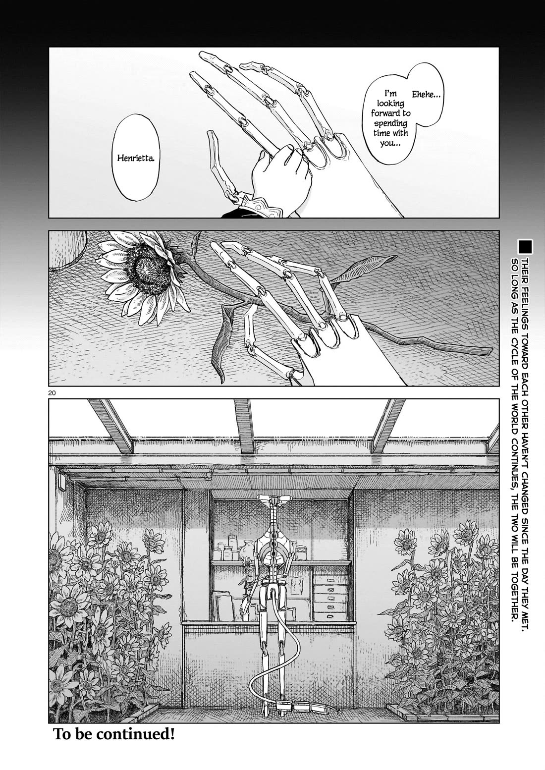 Usuzumi no Hate Chapter 19 page 20 - Chapter 19: Sunflower