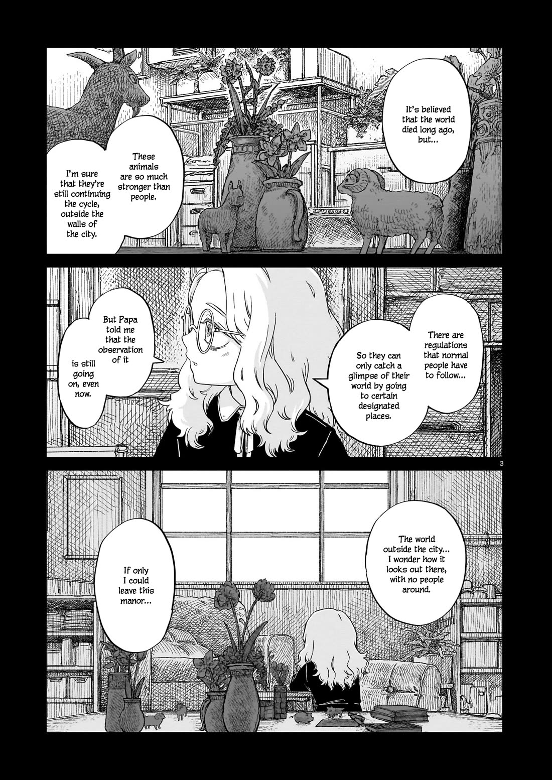 Usuzumi no Hate Chapter 19 page 3 - Chapter 19: Sunflower
