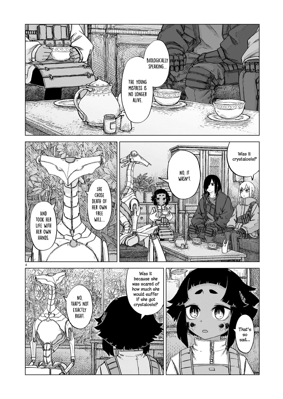 Usuzumi no Hate Chapter 19 page 4 - Chapter 19: Sunflower