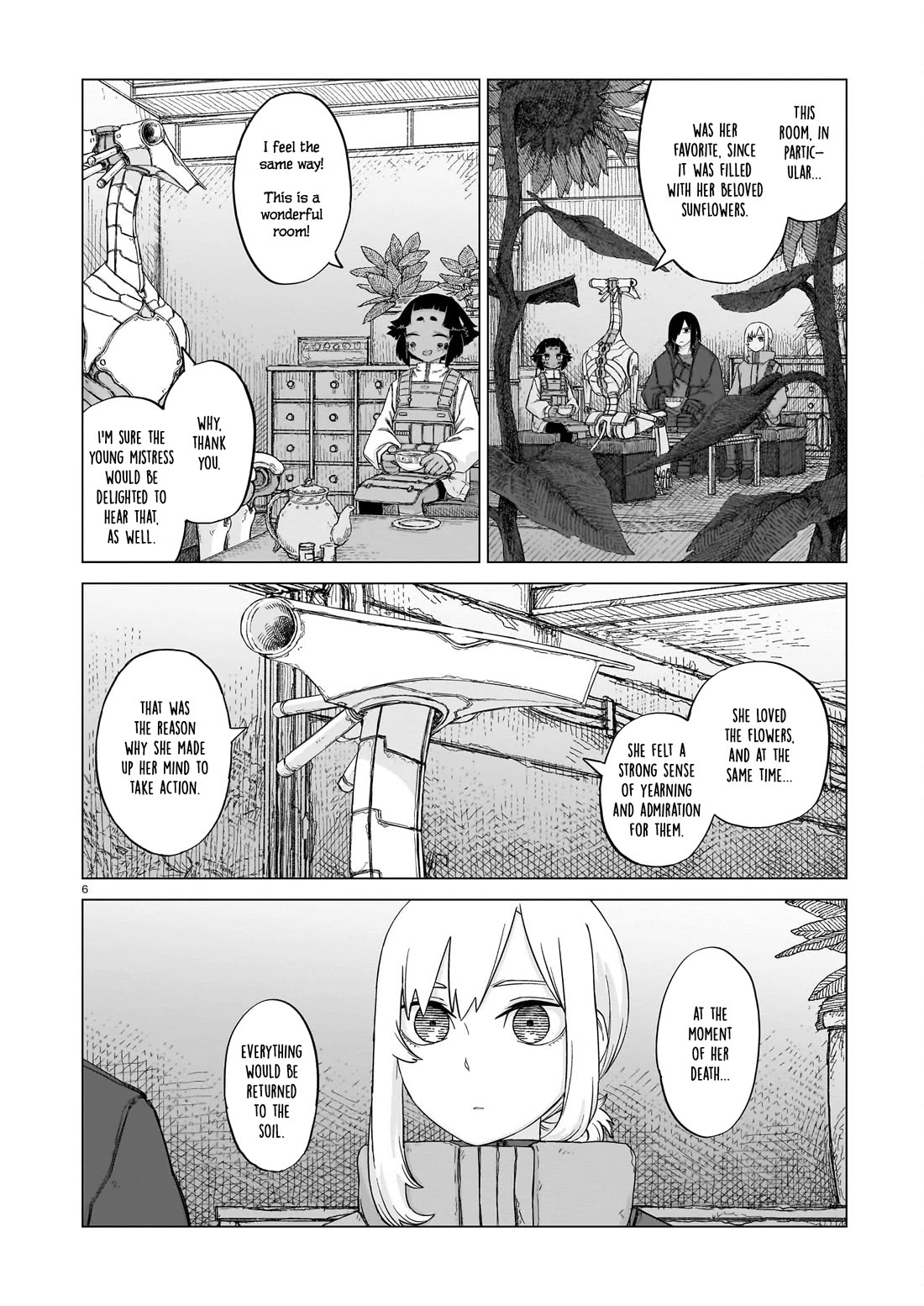 Usuzumi no Hate Chapter 19 page 6 - Chapter 19: Sunflower