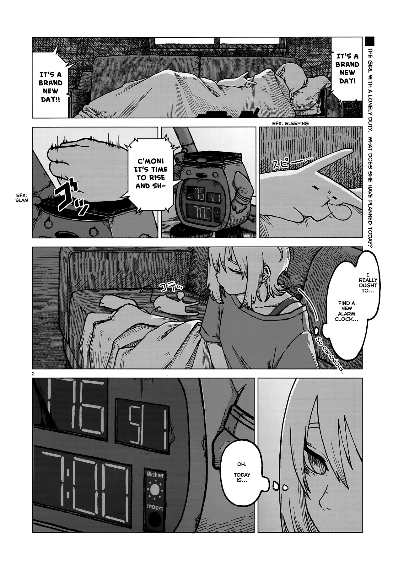 Usuzumi no Hate Chapter 2 page 2 - Chapter 2: Ritual Day