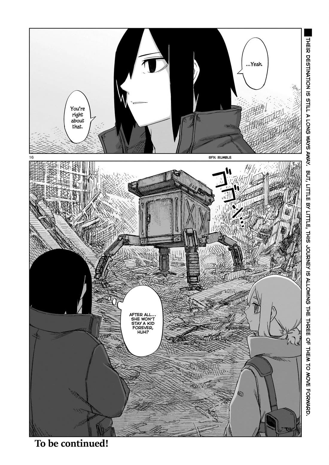Usuzumi no Hate Chapter 20 page 15 - Chapter 20: Work Robot
