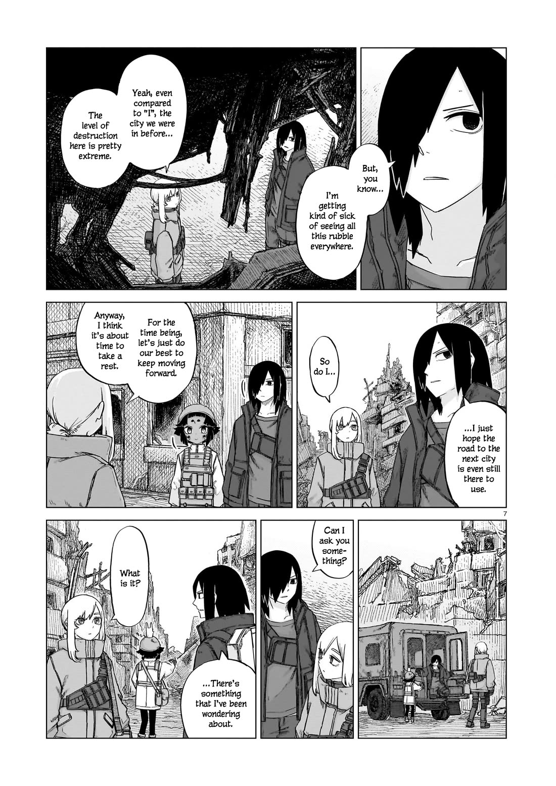 Usuzumi no Hate Chapter 20 page 6 - Chapter 20: Work Robot