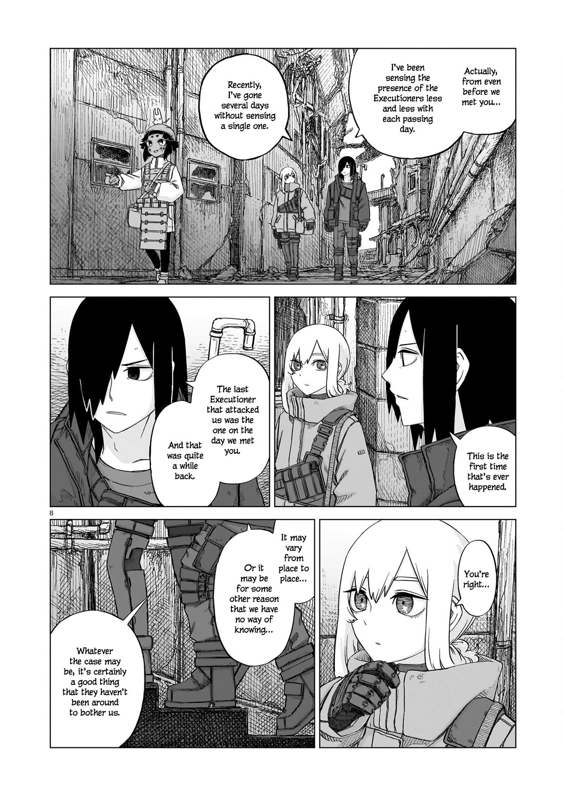 Usuzumi no Hate Chapter 20 page 7 - Chapter 20: Work Robot