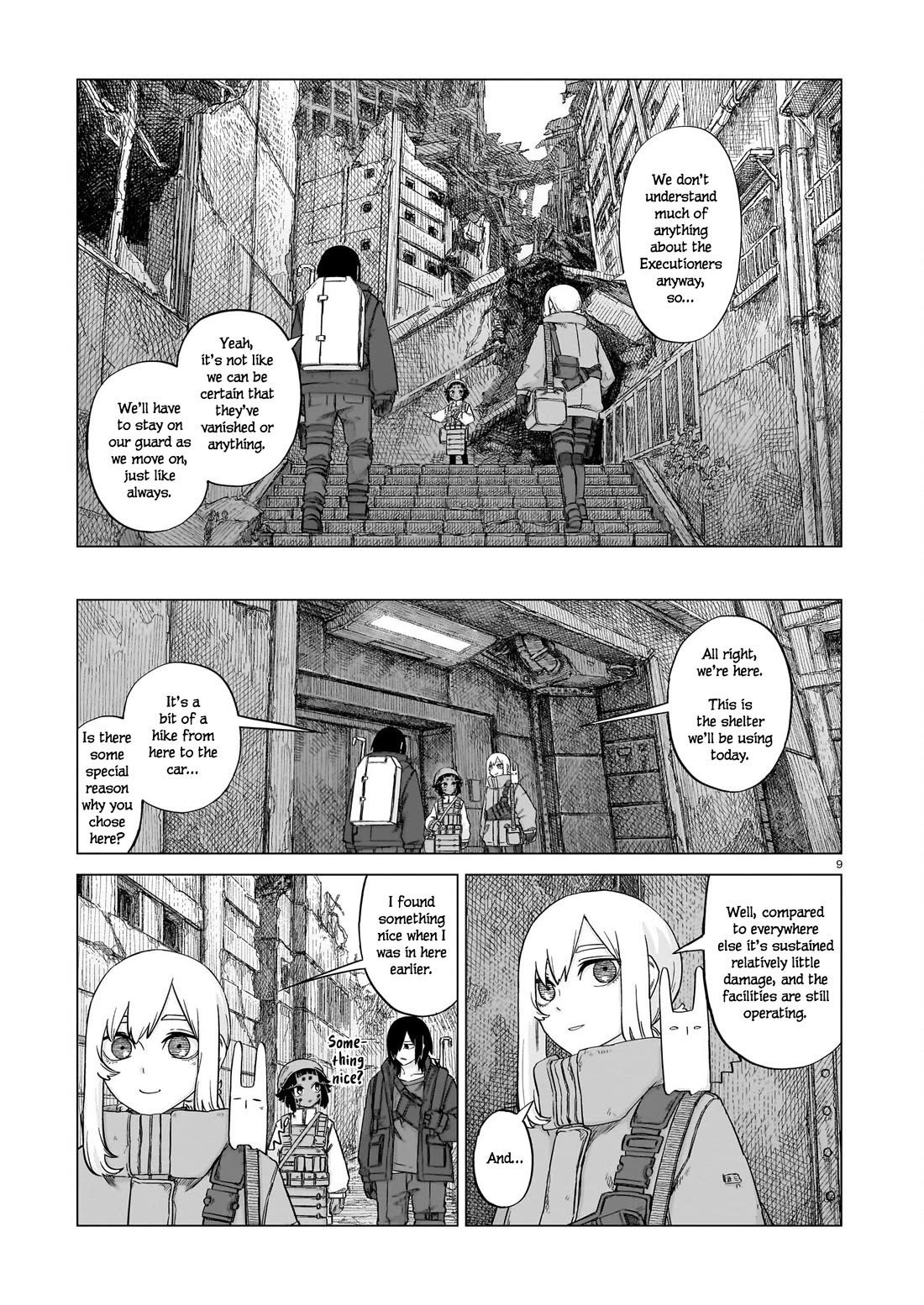 Usuzumi no Hate Chapter 20 page 8 - Chapter 20: Work Robot