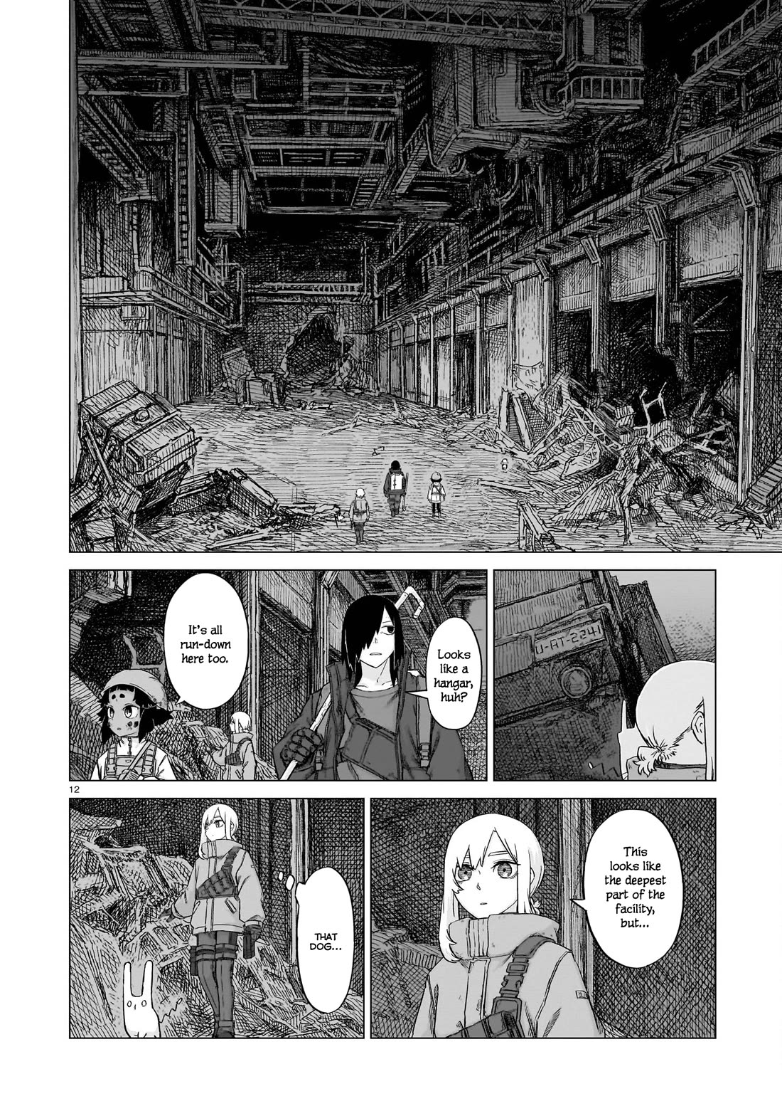 Usuzumi no Hate Chapter 21 page 12 - Chapter 21: Unit Production Plant