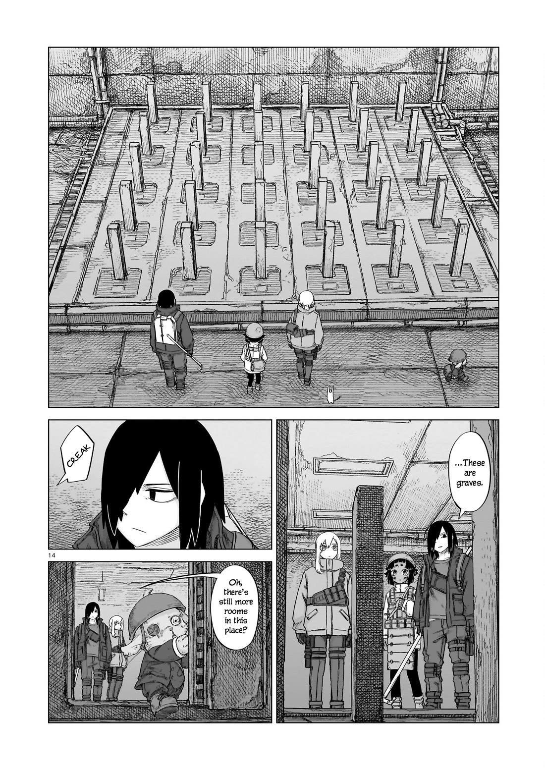 Usuzumi no Hate Chapter 21 page 14 - Chapter 21: Unit Production Plant