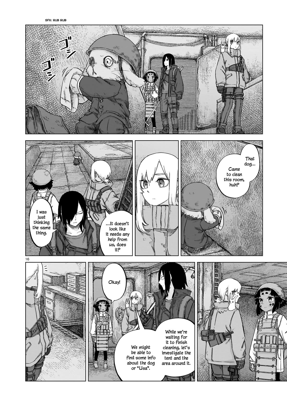 Usuzumi no Hate Chapter 21 page 16 - Chapter 21: Unit Production Plant