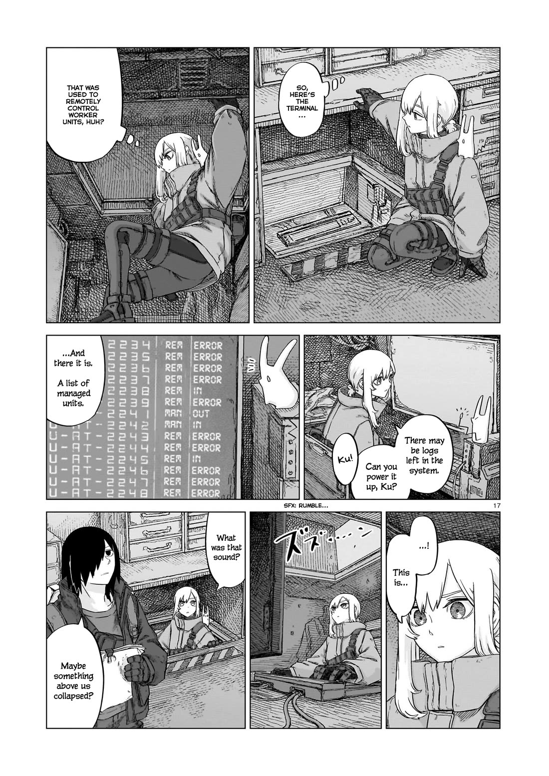 Usuzumi no Hate Chapter 21 page 17 - Chapter 21: Unit Production Plant