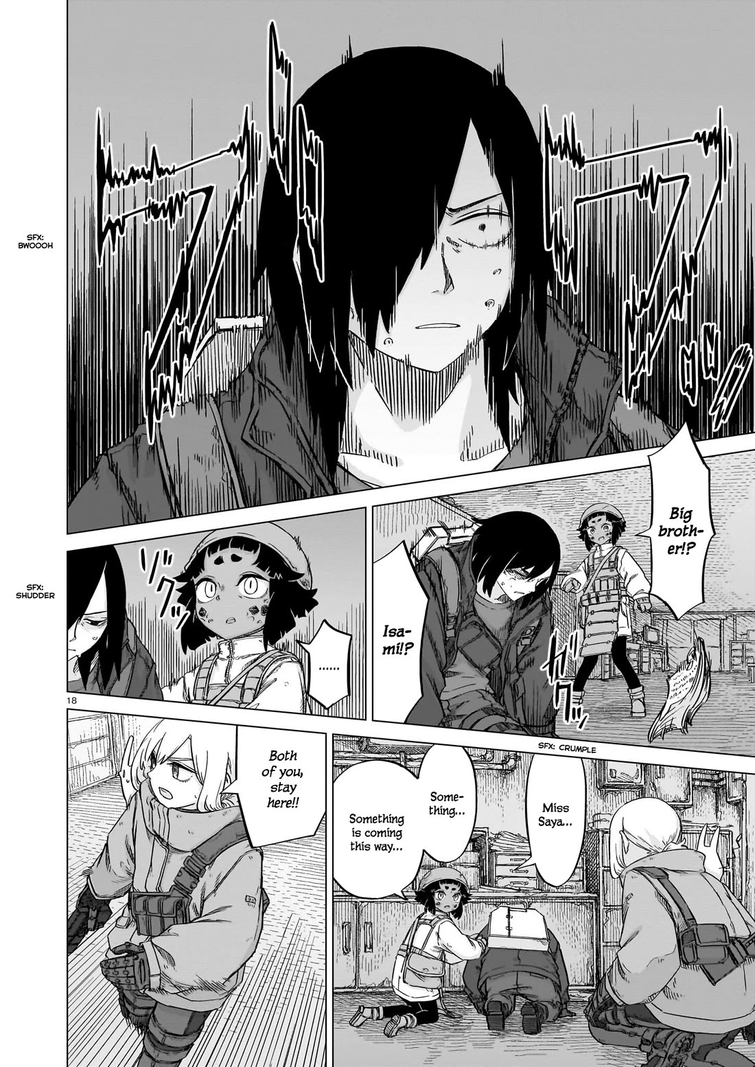 Usuzumi no Hate Chapter 21 page 18 - Chapter 21: Unit Production Plant