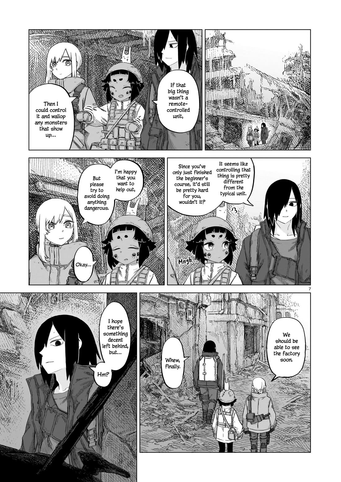 Usuzumi no Hate Chapter 21 page 7 - Chapter 21: Unit Production Plant