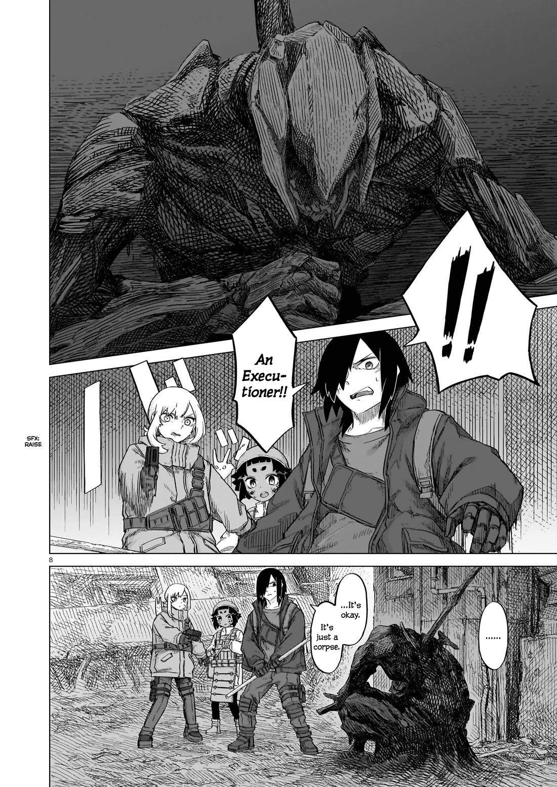 Usuzumi no Hate Chapter 21 page 8 - Chapter 21: Unit Production Plant