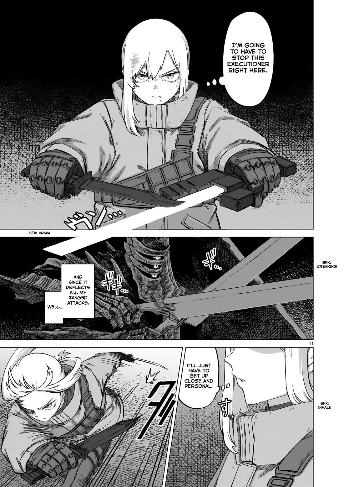 Usuzumi no Hate Chapter 22 page 11 - Chapter 22: Assault