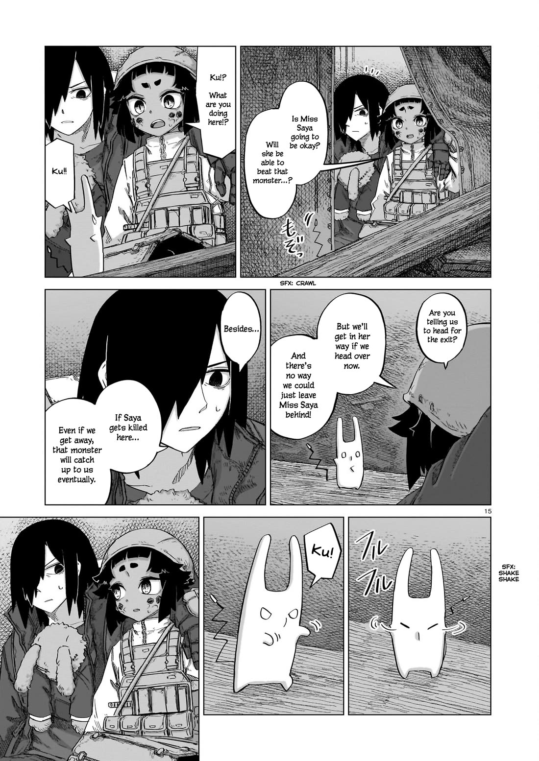 Usuzumi no Hate Chapter 22 page 15 - Chapter 22: Assault